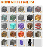 Конструктор магнітний Minecraft Magnetic Cube «Орбітальна станція» 100 кубиков, фото 4