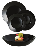 Сервіз Luminarc Zelie Black V3894 18 предметів, фото 2