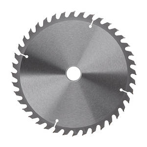 Диск по деревині, з твердосплавними напайками, 230×30×1,6 мм, 40 зубів, 6000 об/хв INTERTOOL CT-3046