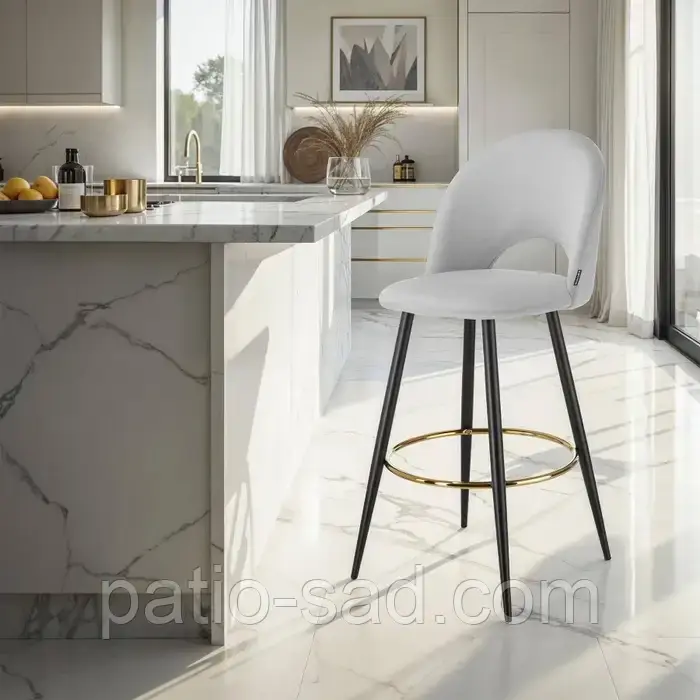 Привабливий барний стілець Sachel 2 шт., фото 1