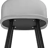 Міцний м'який набір барних стільців Sachel 6 шт., фото 7