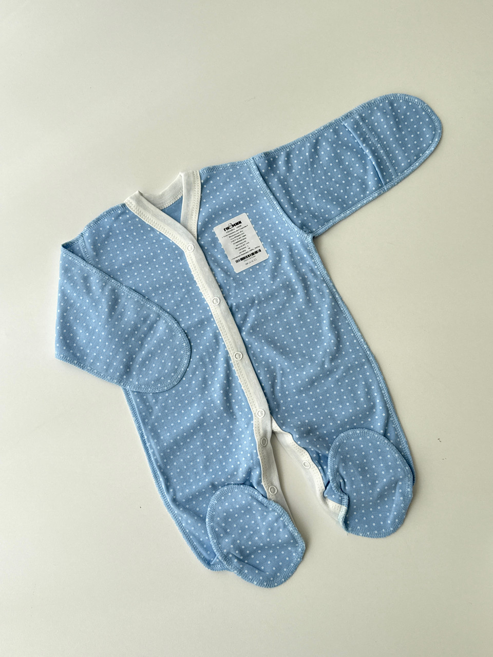 Спальник в тканині інтерлок, ручки закриті 56р, фото 1