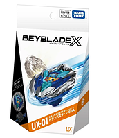 Бейблейд F 718 (SB) із запускачем, розбірний дзиґа, металева накладка – Beyblade 5/6 сезон, Hasbro/Takara Tomy