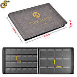 Альбом для монет на 312 відділення подарункове паковання, фото 2