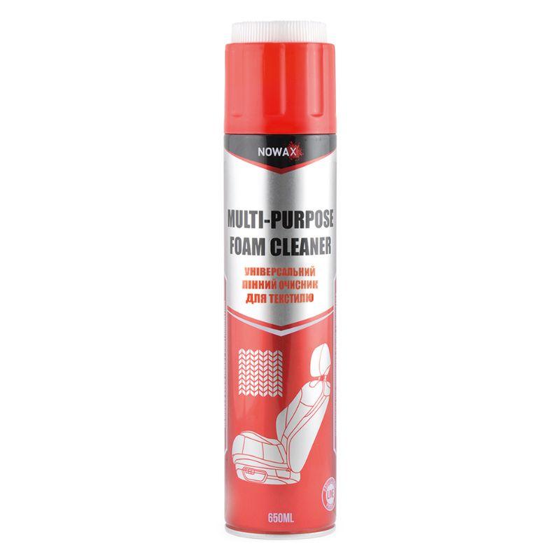 Очисник салону автомобіля Nowax Multi-Purpose Foam Cleaner 650 мл для текстилю (NX65000), фото 1