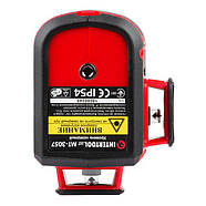 Рівень лазерний, 360°, 3 лазерні головки INTERTOOL MT-3057, фото 8