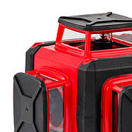 Рівень лазерний, 360°, 3 лазерні головки INTERTOOL MT-3057, фото 4