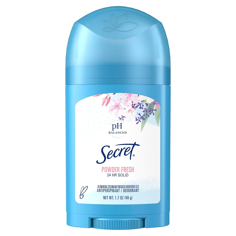Дезодорант-антиперспірант Secret Invisible Solid Antiperspirant Deodorant Ph Balanced Powder fresh 48g, фото 1