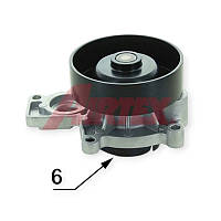 Помпа BMW X1 (F48), X2 (F39) 2.0i (B38, 42, 48), Mini Cooper, Clubman 1.5-2.0 14- AIRTEX