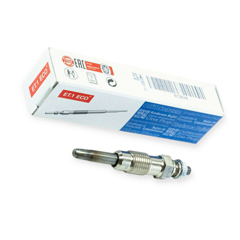 Свічка розжарювання MB, BMW, Fiat, Ford, GM, Nissan, Renault, Volvo (11.5V ,  71 мм) (ET.1 ECO by