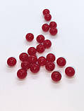 Намистини акрилові 12мм (+-25шт) Червоні, фото 2