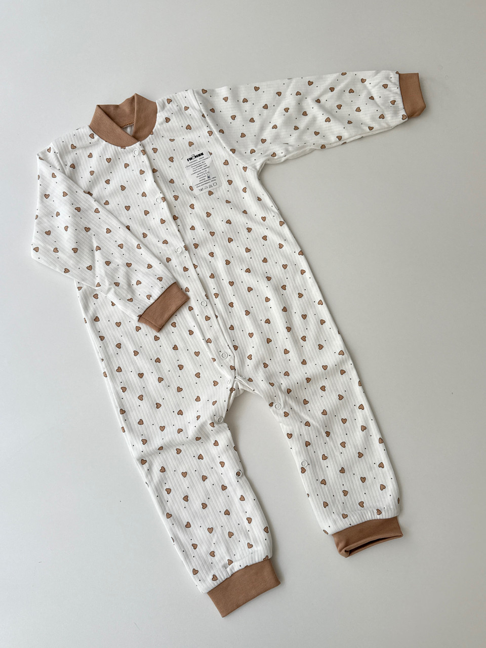 Спальник в тканині інтерлок, з відкритими ніжками, 86р, фото 1