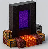 Майнкрафт конструктор магнітний Minecraft Magnetic Cube «Врата в пекло» 32 шт, фото 6