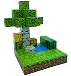 Майнкрафт конструктор магнітний Minecraft Magnetic Cube «Маленький ліс» 48 шт, фото 8