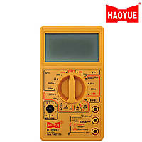 Цифровий мультиметр HAOYUE DT860D/700D Yellow, з щупами