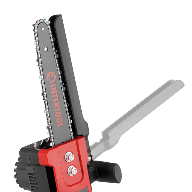 Міні-пилка ланцюгова акумуляторна з безщітковим двигуном 20 В, шина 20 см, 7.5 м/с, без ЗП та АКБ, STORM, фото 1