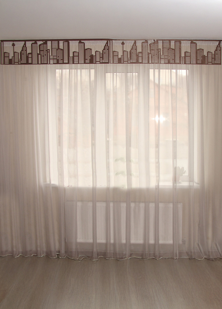 Жорсткий ламбрекен Сіті Міста, 2,5 м, фото 1