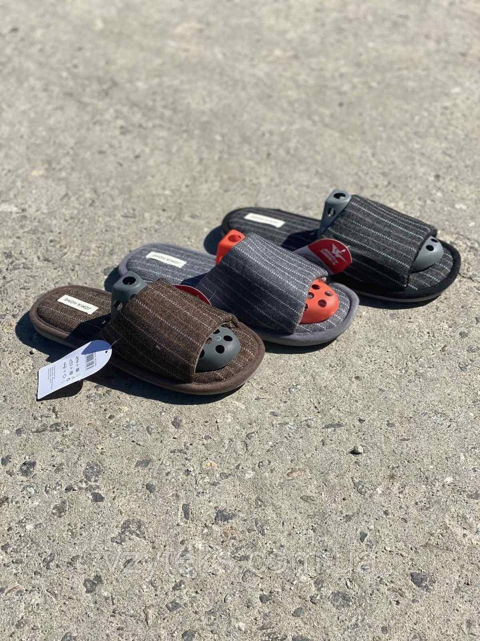 Взуття домашнє чоловіче асорті оптом, фото 1