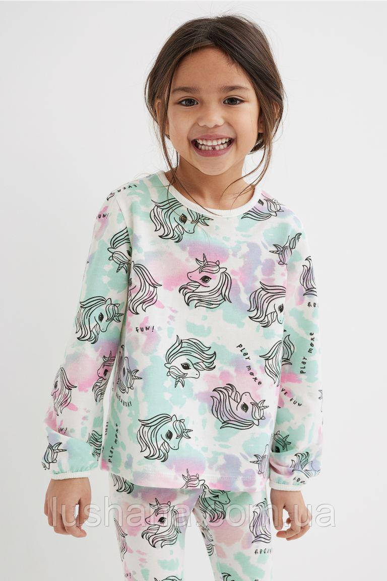 Дитячий джемпер світшот H&M на дівчинку р.98/104, фото 1