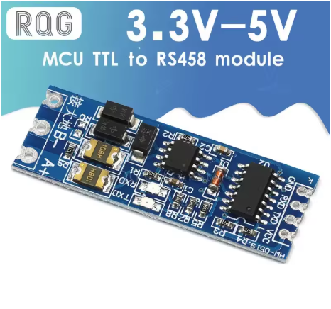 Конвертер інтерфейсу RS-485 UART TTL з грозозахистом і автоконтролем потоку RS485, фото 1