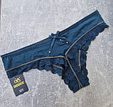 Жіночі труси стрінги з мереживом  46/48р, фото 2