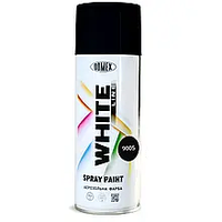 Аерозоль акриловий Domex White Line чорна 400 мл RAL9005