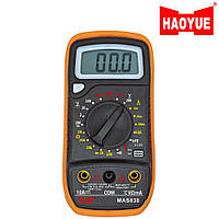 Цифровий мультиметр HAOYUE MAS838, з щупами та термопарою