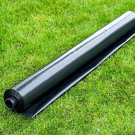 Плівка будівельна чорна 6 м ширини