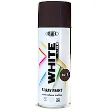 Аерозоль акриловий Domex White Line темно-коричнева 400 мл RAL8017, фото 1