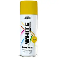 Аерозоль акриловий Domex White Line жовта 400 мл RAL1003
