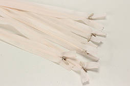 Блискавка потайна перлинного кольору (довжина 50 см.) № МП 1-52