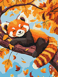 Картина за номерами Червона панда BrushMe (KBS0183) 30 х 40 см
