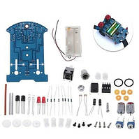 Набір для паяння D2-5 DIY конструктор, інтелектуальний автомобільний комплект, рух по лінії