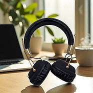 Накладні Bluetooth-навушники BT50 з шумопоглинанням та вбудованим мікрофоном, фото 4