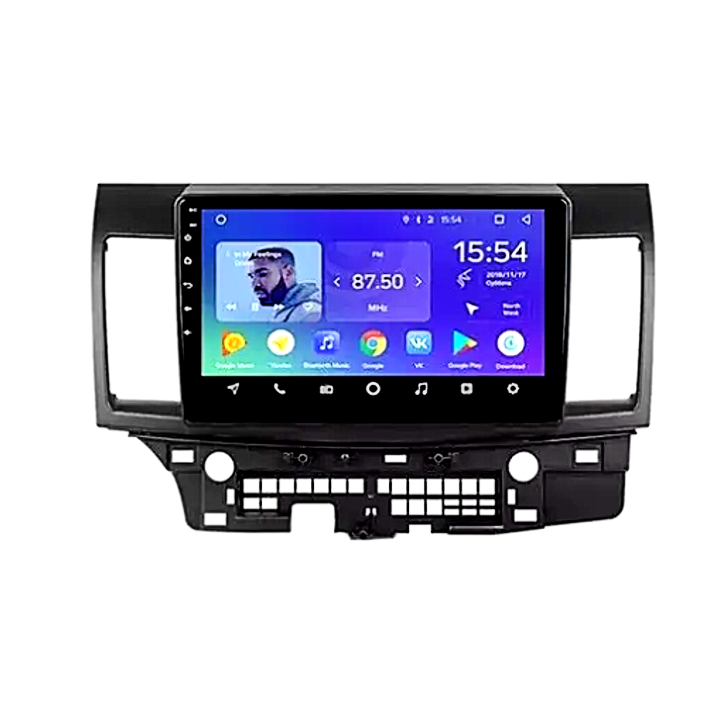 Штатна магнітола андроїд Mitsubishi Lancer X, Автомагнітола 2 дин 2/32, штатний головний пристрій мітсубісі, фото 1