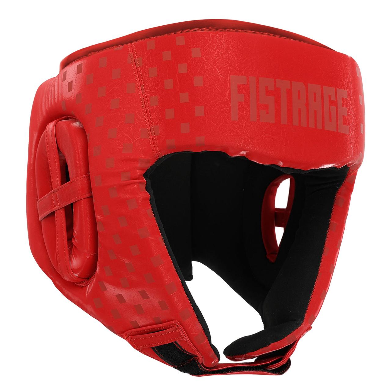 Шолом боксерський відкритий Fistrage Fight Gear 5130 розмір XL Red, фото 1