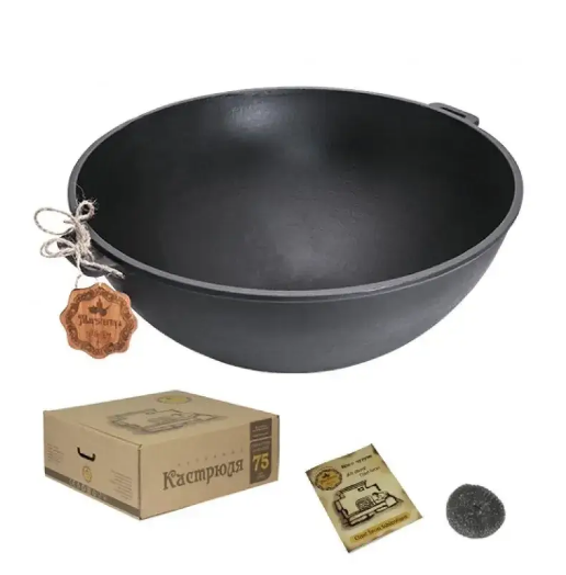 Казан узбецький чавунний «Майстерня» 15л., фото 1