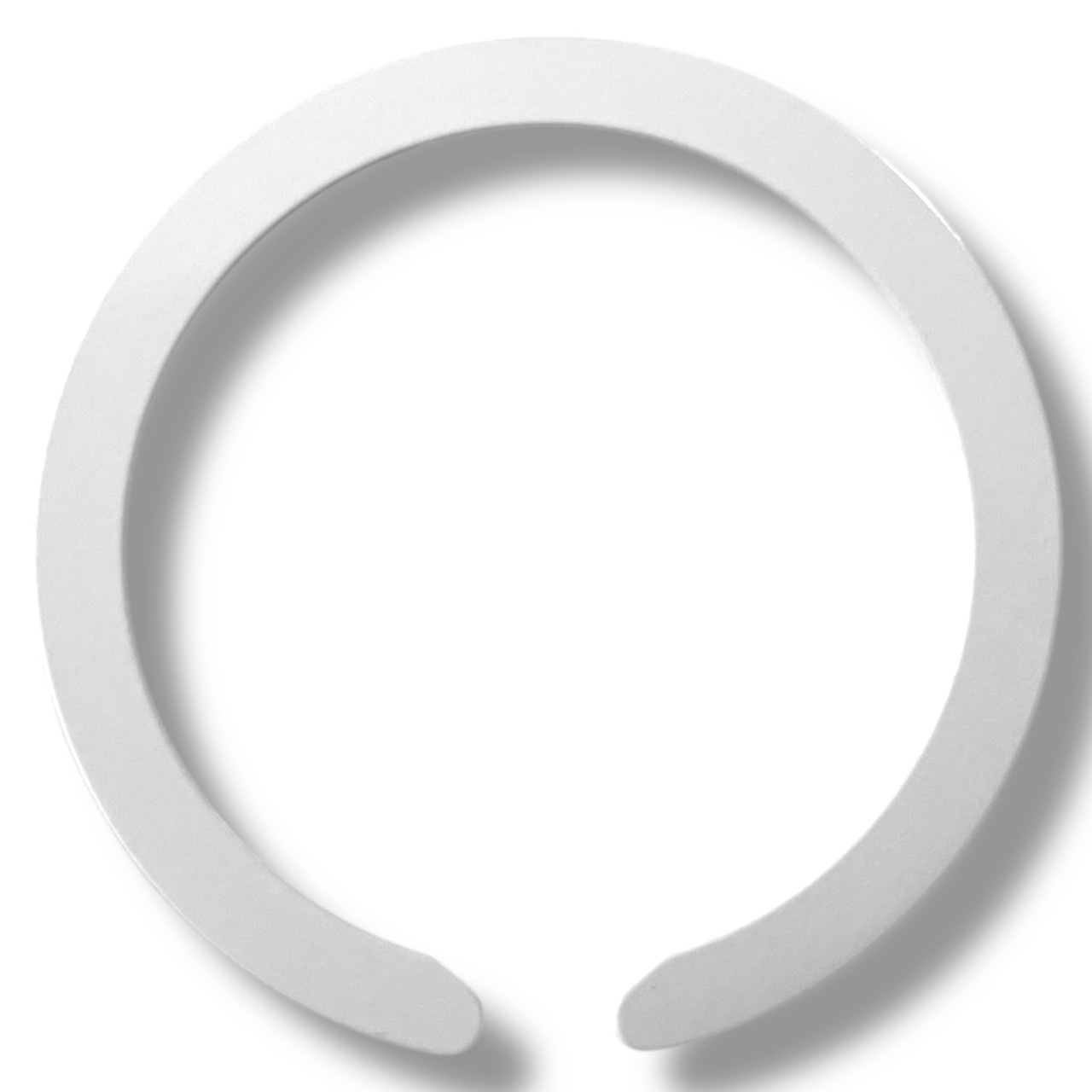 Сталева пластина для MagSafe Ring на 3M скотчі (Кольце С/white), фото 1