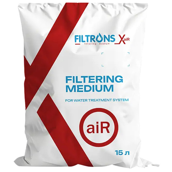 Фільтруюча засипка від заліза і сірководню Filtrons XaiR 15 л, фото 1