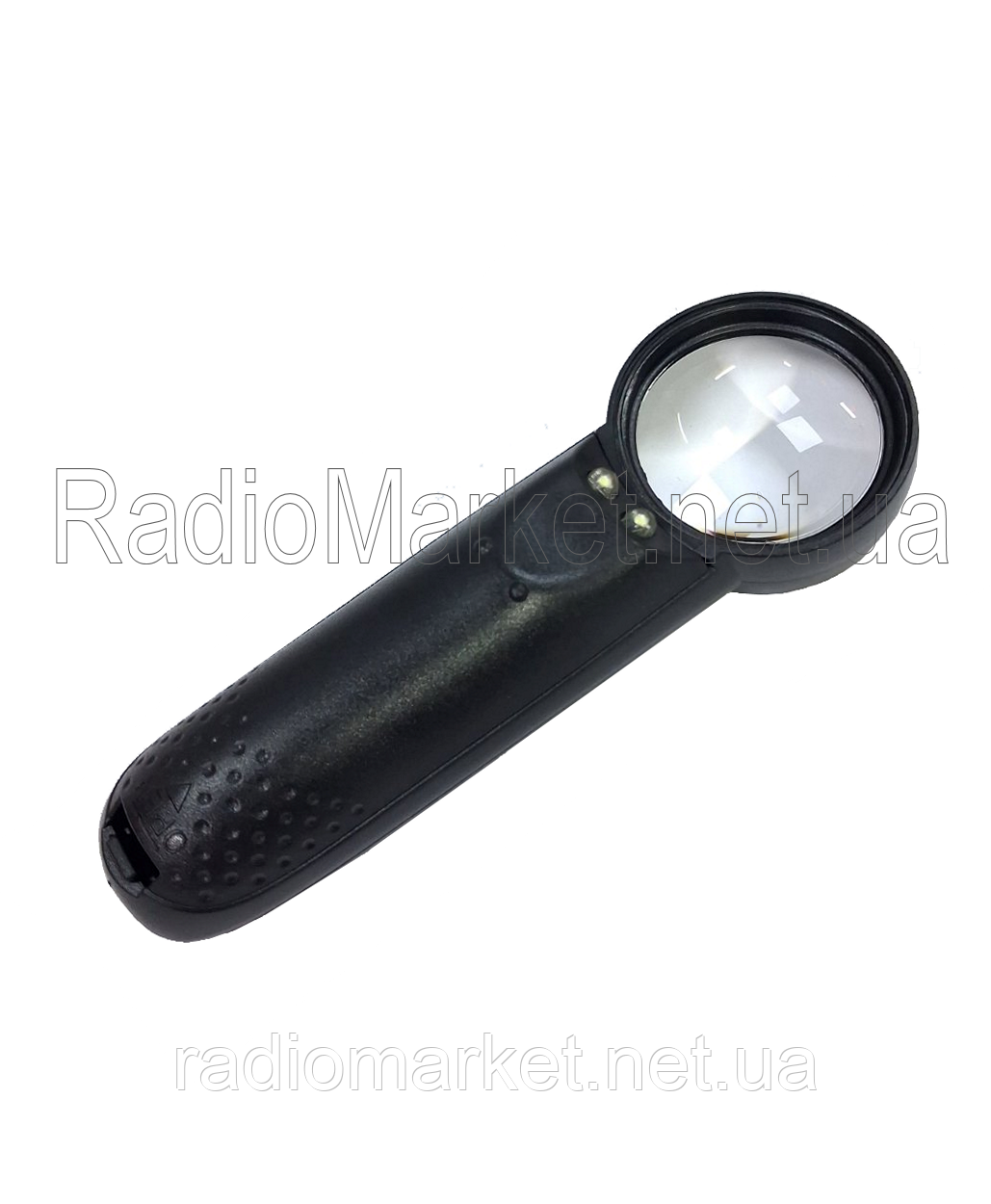 Лупа ручна MG6B-2A кругла з LED-підсвіткою, 8Х, діам-37 мм, фото 1