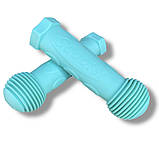 Гріпси дитячі для велосипеда, самоката, біговела Skooter бірюзовий пара, фото 3