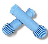 Гріпси дитячі для велосипеда, самоката, біговела Skooter небесно-блакитний пара, фото 4