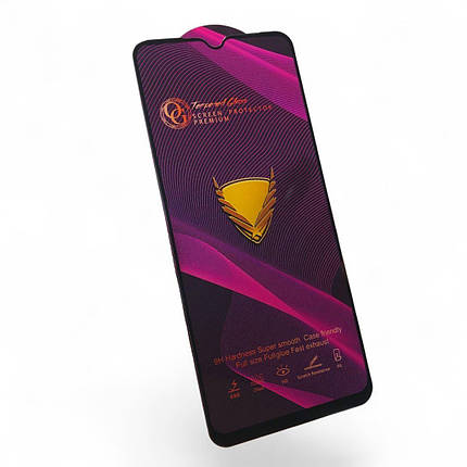 Захисне скло Xiaomi Redmi 10C/Redmi 12C Golden Armor Big Curve Black 4you (тех.пак.), фото 1