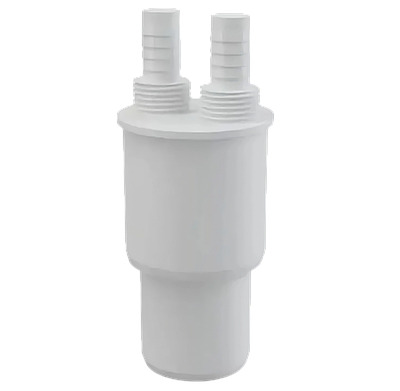 Адаптер для підключення зливу з двома входами 14мм/1/2", вихід 40/50 мм McALPINE MA15-2-4050