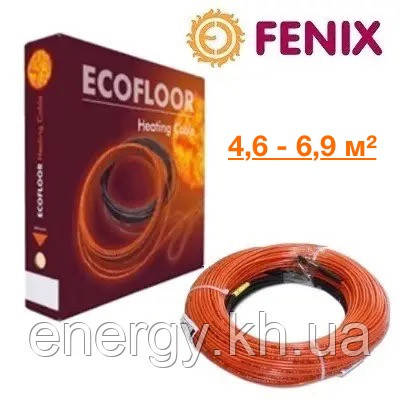 Тепла підлога 4,6 - 6,9 м² - Fenix двожильний нагрівальний кабель ADSV18 - 1000 W, фото 1