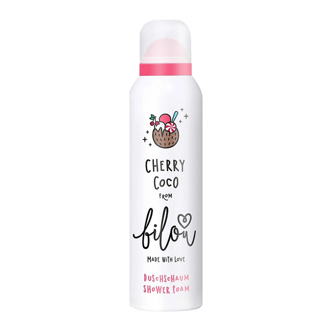 Пінка для душу Bilou Cherry Coco Shower Foam, 200 мл (4260437290931)