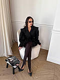 Жіночий класичний піджак у стилі оверсайз, фото 5