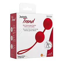 Високоякісні силіконові вагінальні кульки Joyballs Trend Red