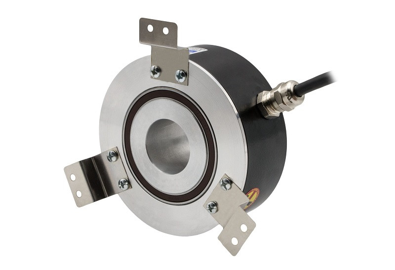 Енкодер ARC-H-100, наскрізний вал ,16mm, 1024 імп\об, TTL 5 VDC, A,/A,B,/B,Z,/Z, кабель 3м, боковий, фото 1