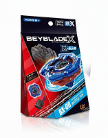 Бейблейд F 734 із запускачем, розбірний дзіг, металева та пластикова накладка – Beyblade 5/6 сезон